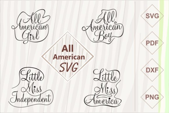 All American Graphics for Crafts and Creative Projects