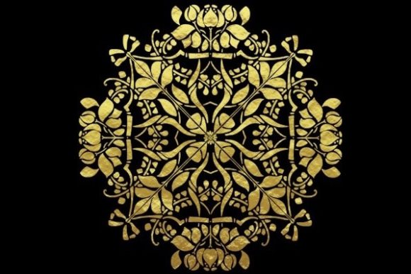 Art Nouveau Ornament Pattern Review for Embroidery Projects