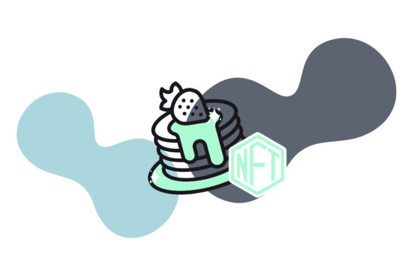 Bakery NFT Pancake Icon: A Versatile Graphic Design Freebie for Creative Campaigns