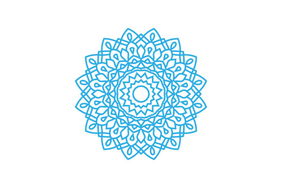 Beautiful Mandala Ethnic Geometric Graphics for Freebies