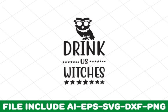 Drink Us Witches: A Versatile Graphics Asset for Crafts and Creative Projects