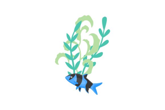 Fish with Lives Underwater Graphics Freebie Review for Real Crafting