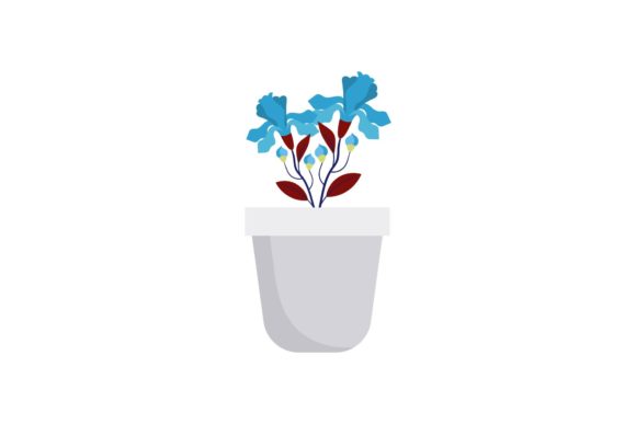 Garden Flower Design: A Versatile Graphic for Creative Projects