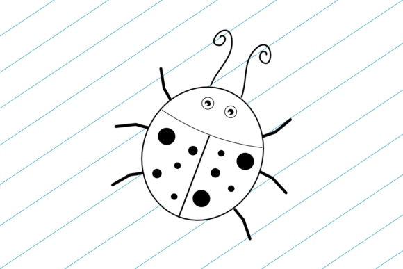 Lady Bug Graphic Design Asset: A Freebie That Elevates Branding