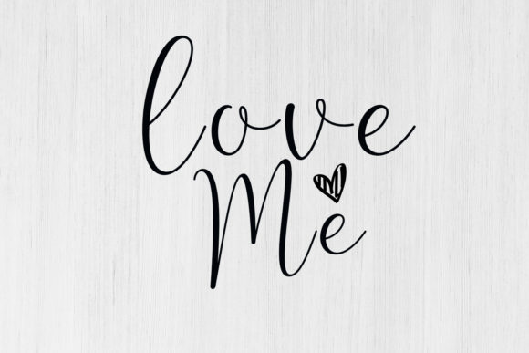 Love Me Font: A Versatile Graphic Design Freebie for Crafters