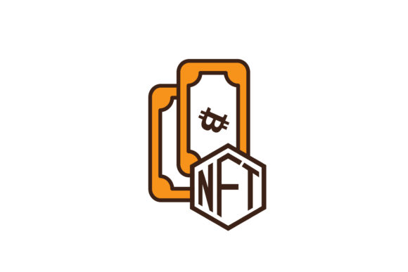 NFT Bitcoin Deposit Money Icon: A Graphic Design Freebie for Creative Makers