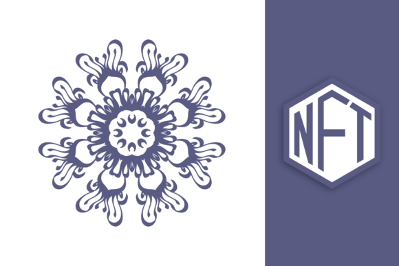 NFT Mandala Ornament Graphic: A Freebie with Big Brand Potential