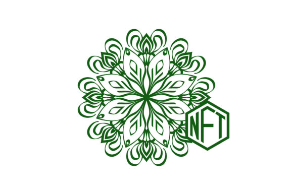 NFT Mandala Premium Henna: A Versatile Graphic Design Asset for Content Creators